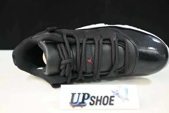 AIR AV2187 AV2187-001 001 BLACK-WHITE LOW 11 RETRO JORDAN 0820